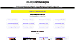 Desktop Screenshot of mundokinesiologas.com